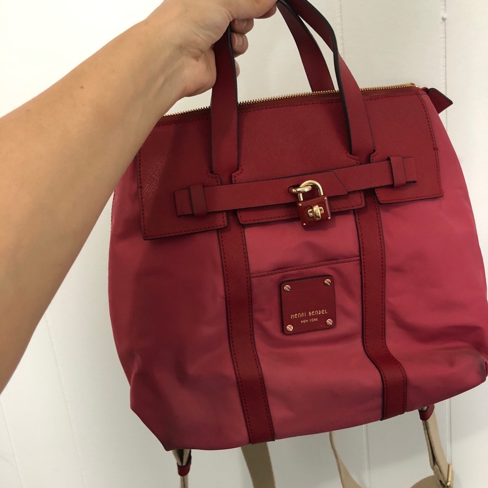 Henri Bendel Jetsetter Convertible Backpack - Picture 11 of 12